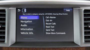2018 INFINITI QX80 - Voice Prompt Interrupt