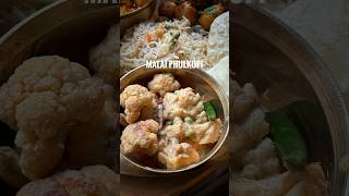 Durga Pujo Niramish Thali Recipe 2 - Malai Phulkopi