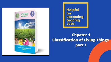 chapter 1 classification of living things