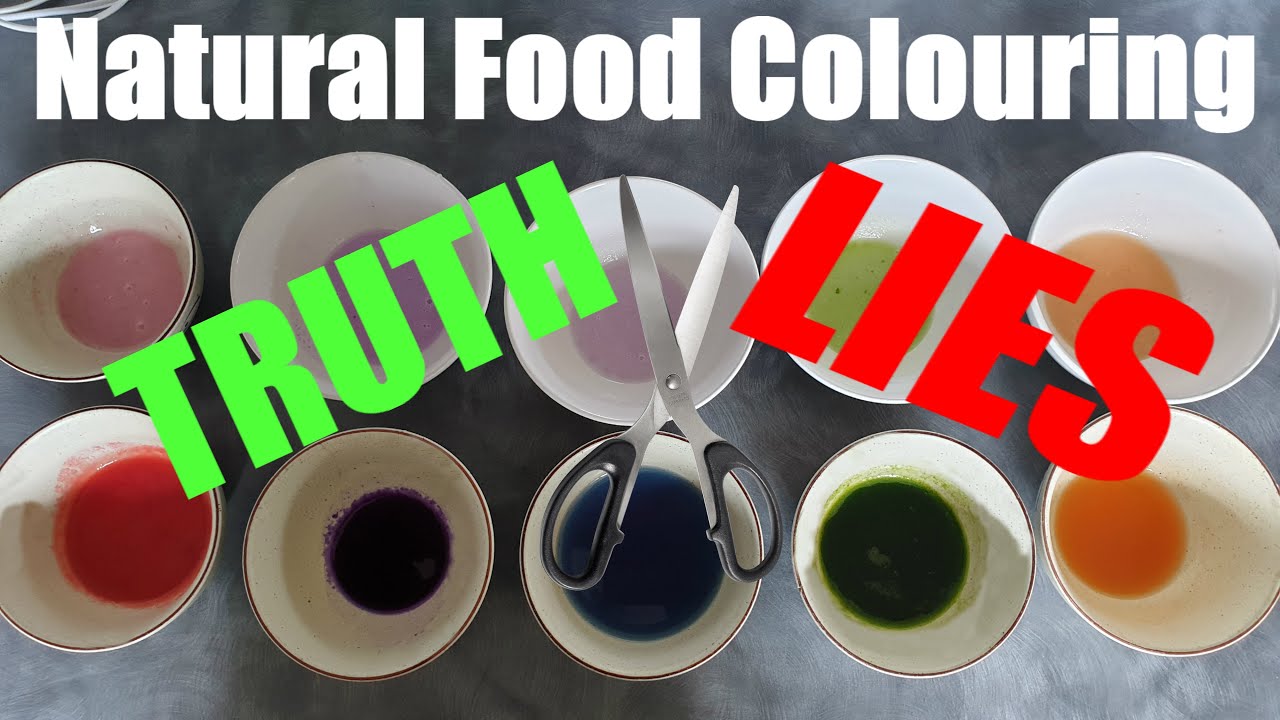 Natural Food Colouring The Truths and Lies Explained YouTube