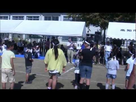 平成24年・第25回第四小校区地区民大運動会｢男子年齢別リレー｣
