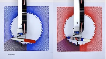 DRAWING MACHINE 04 | Generative art with lines (Pen plotter machine art w/ AxiDraw & Processing)