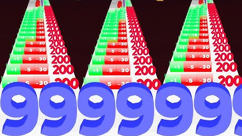 Merge Number Run Master Vs Jelly run 2048 ( Max Levels ) Math Games - Walkthrough New update