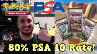 41 Pokemon Card PSA Return! 80% GEM MINT 10 Rate ($2,000)  Shiny Charizard!