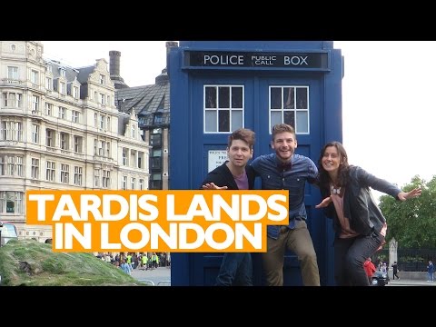 Doctor Who crash lands in London