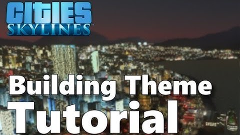 Cities Skylines - How to make similar buildings grow together - Building Themes Tutorial
