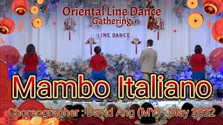 Download lagu CAPPUCCINO | Mambo Italiano | LINE DANCE | High Beginner | David Ang