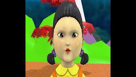 Squid Game 3D 🦑🥷🦑 All Levels Gameplay Android,ios #shorts #34