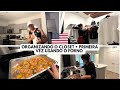 VIDA NOS EUA 🇺🇸 (Organizando o closet + primeira vez usando o forno)