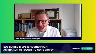 EUS GUIDED BIOPSY: moving from aspiration cytology to core biopsy - Webinar EN