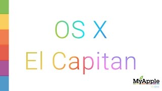 MyApple Video #4 - OS X El Capitan screenshot 5