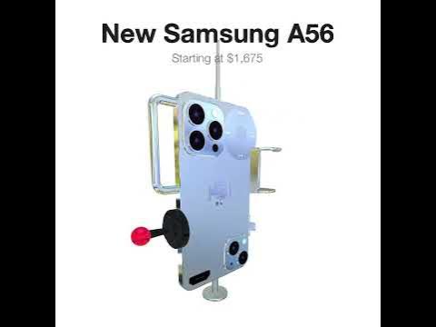 New Samsung A56 - YouTube