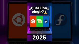 🐧 Las 3 mejores distribuciones Linux para empezar en 2025 💻” #Linux #Ubuntu #LinuxMint #Fedora #PC