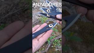 Cuchillos lanzadores #cudeman #bushcraft #cuchillosartesanales #outdoors