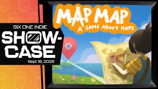 Map Map - A Game About Maps Trailer | Six One Indie Showcase: September 2025