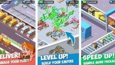 Idle Courier service - Gameplay Walkthrough - Part 1(Android,iOS)