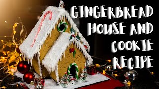 Ultimate Gingerbread House with Downloadable Template| Gingerbread Cookie Recipe| Gingerbread Recipe