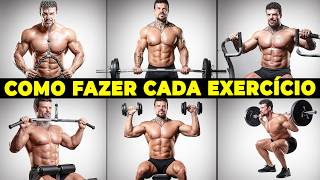 Guia Completo dos Exercícios mais Fáceis da Musculação!