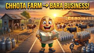 Aalu Ka Dairy Farm 🐄 | Chhoti Shuruaat Se Bana Sabse Bara Farm | Emotional Story