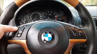 Подклюучение Круиз-контроля на BMW e46