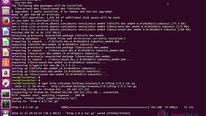 How to Install Htop in Ubuntu