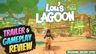 Lou's Lagoon a Cozy Island Adventure Game Review - Out Aug 27th!