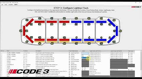 CODE 3 Pursuit Lightbar Programming