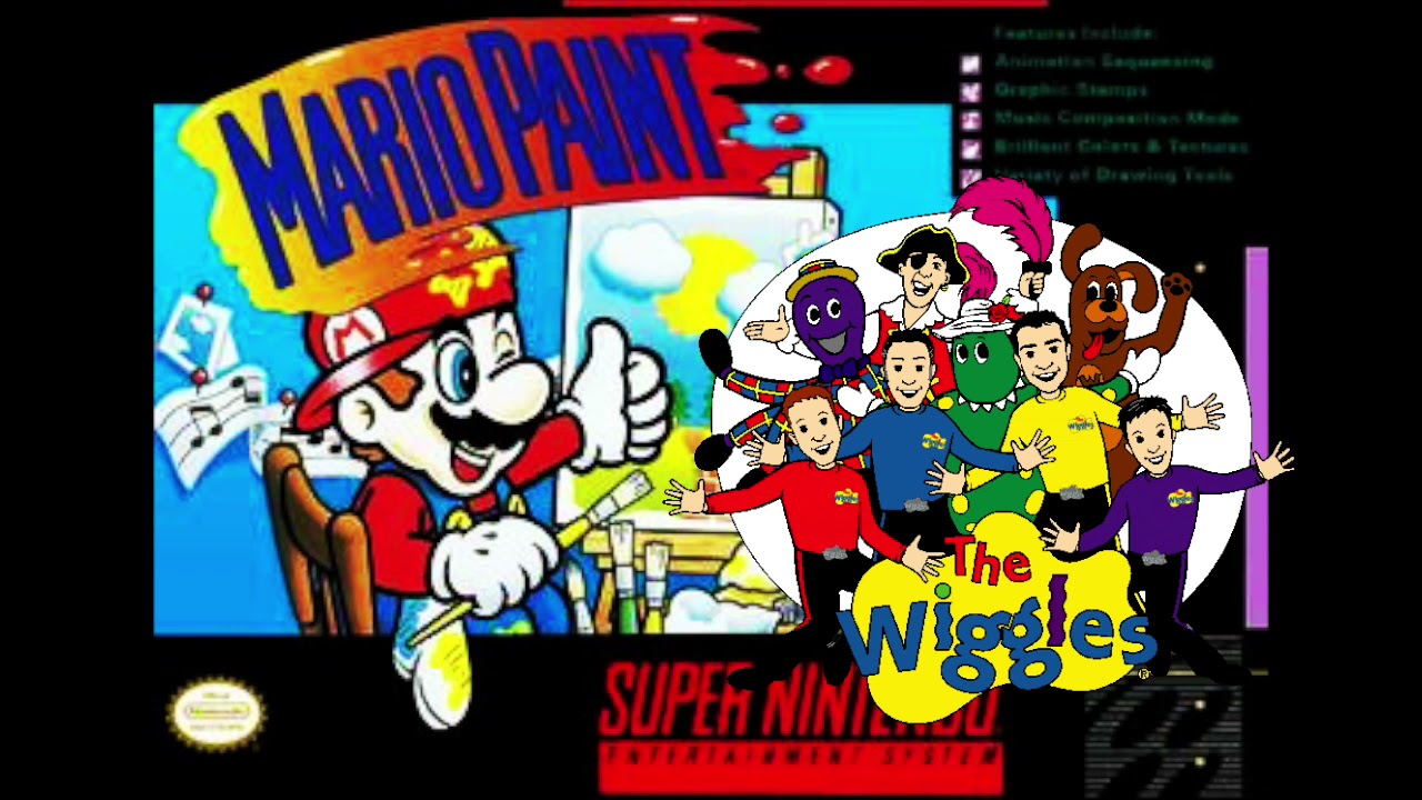 The Wiggles: Fruit Salad - Mario Paint Composer