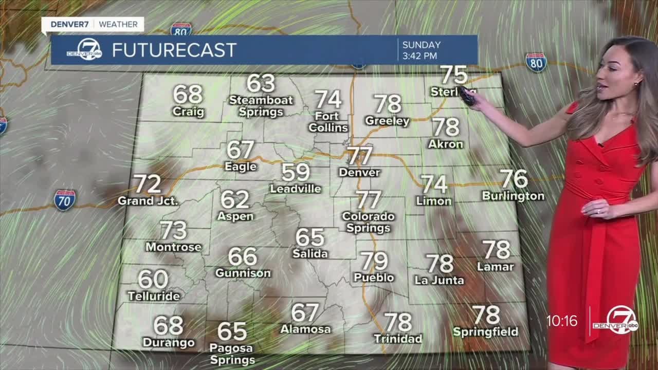 Warm, with increasing clouds Sunday - YouTube
