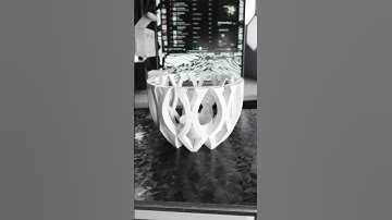 3D PRINTED VASE TIMELAPSE #3dprinting #3dprint #timelapse #desksetup