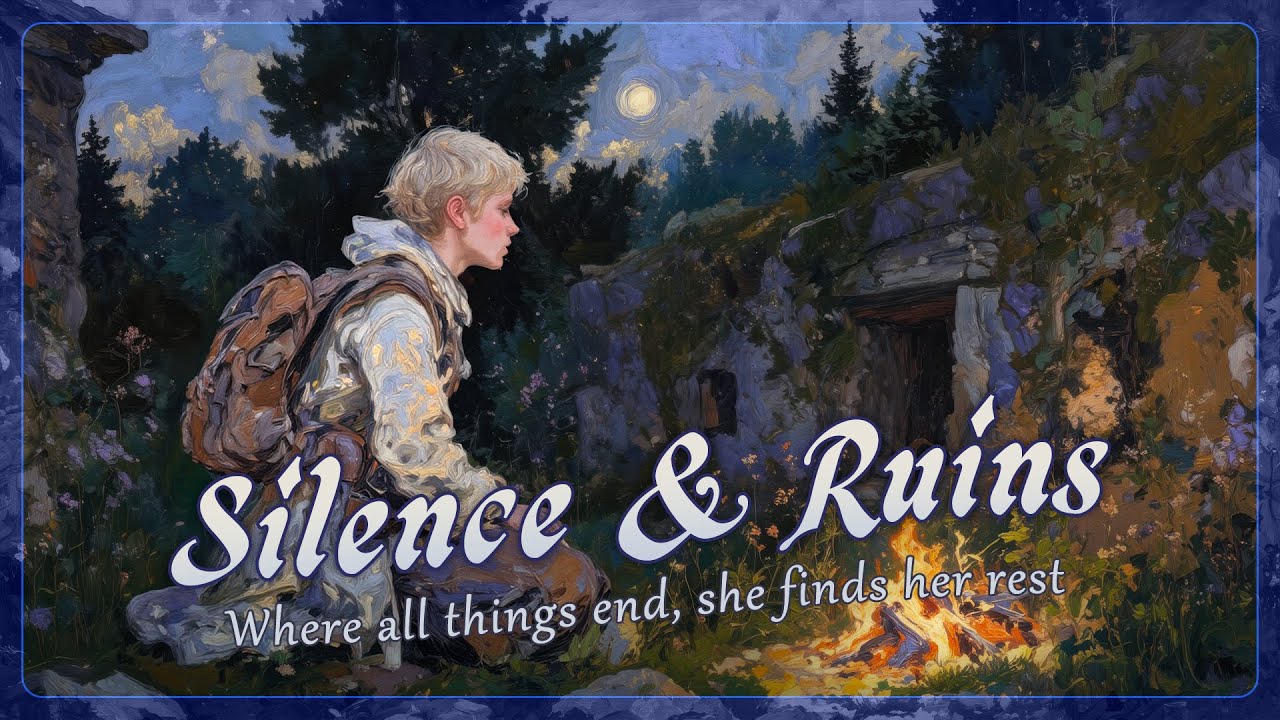 Medieval Hurdy Gurdy Music & Firelight Ambiance | Serene Night