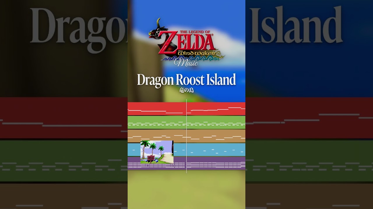 【原音再現】“Dragon Roost Island” – The Wind Waker | Recreation #zelda #nintendo #vgm #logicprox #shorts