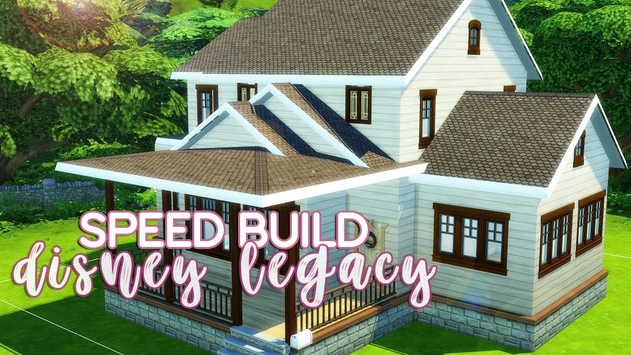 Family House Speed Build | Disney Legacy Challenge