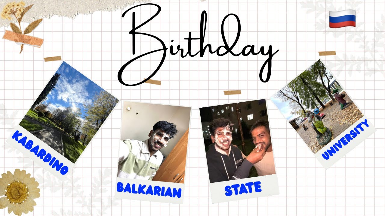 Birthday Celebration In Russia🇷🇺 