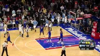 Mike Conley, il buzzer beater che manda all'overtime la gara con i 76ers