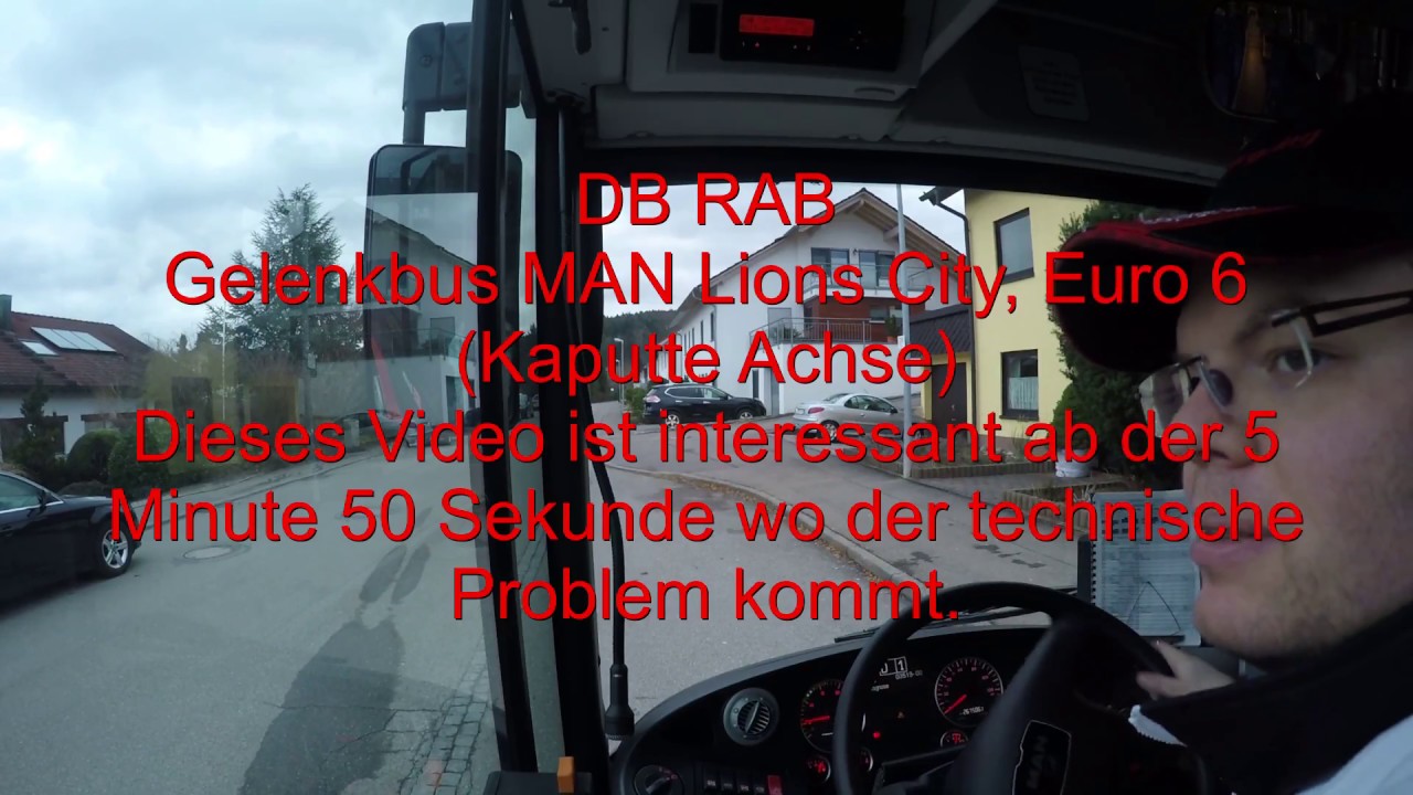 Kappute Achse: BUS - MAN Lions City Euro 6 / 18m Teil 1. von 3.
