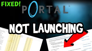 How to Fix Portal 2 not Launching (100%Fix)