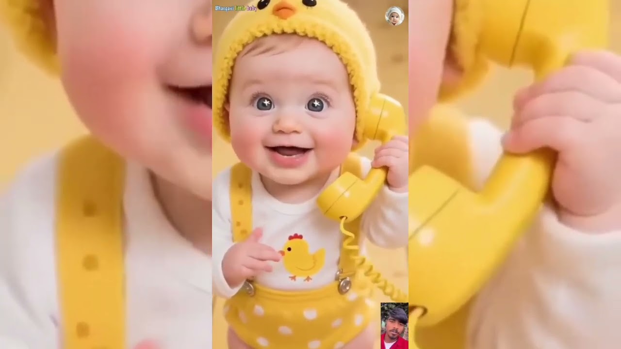 Cute Baby Says “Hello Papa” 🤣 | Funniest Laughing Moments & Adorable Reactions 2025