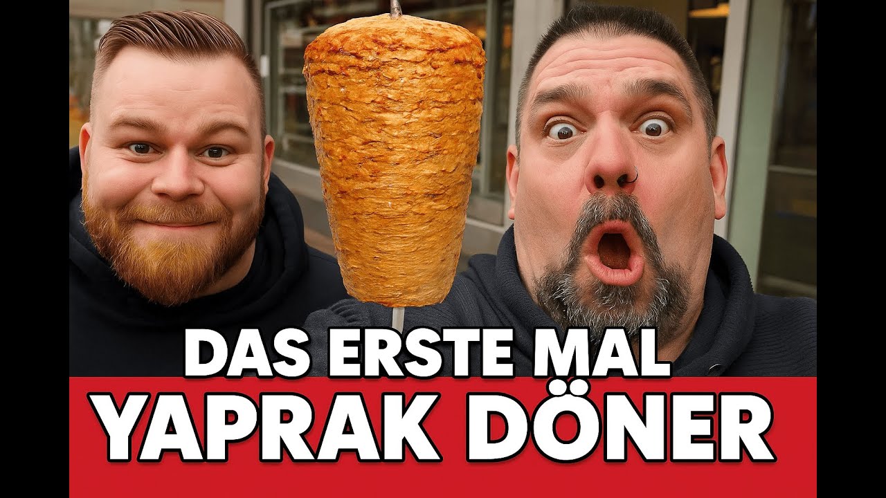 🥙 Zum ersten Mal Yaprak Döner – Die Food Joggel on Tour! 🚶‍♂️🚶‍♂️