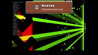 Geometry dash - Cataclysm wave challenge by Triangly 100%