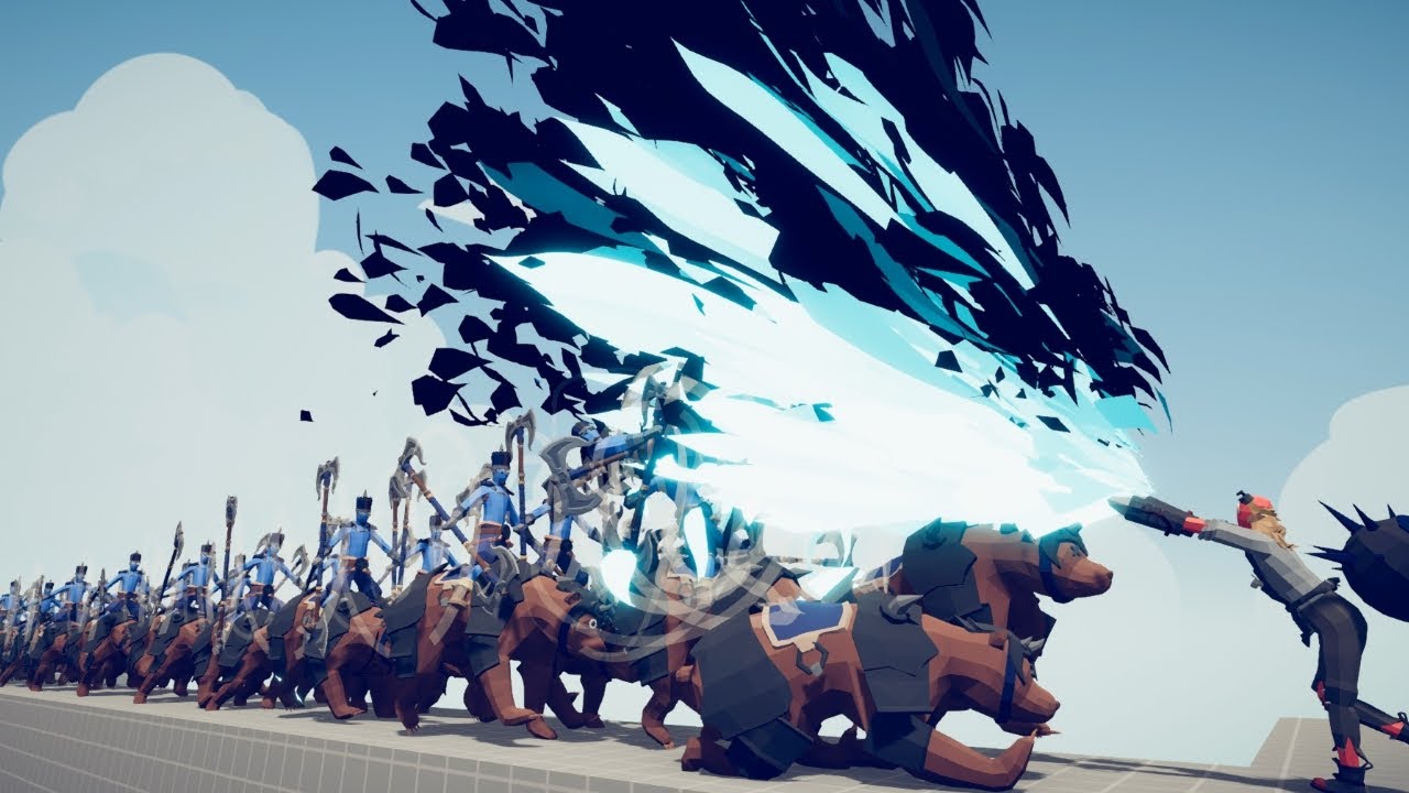 Bear Rider WARLORD Army vs EVERY GOD TABS Mod Totally Accurate Battle Simulator