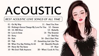 Top English Acoustic Cover Love Songs 2021 - Romantic Acoustic Guitar Cover Of Popular Songs Ever