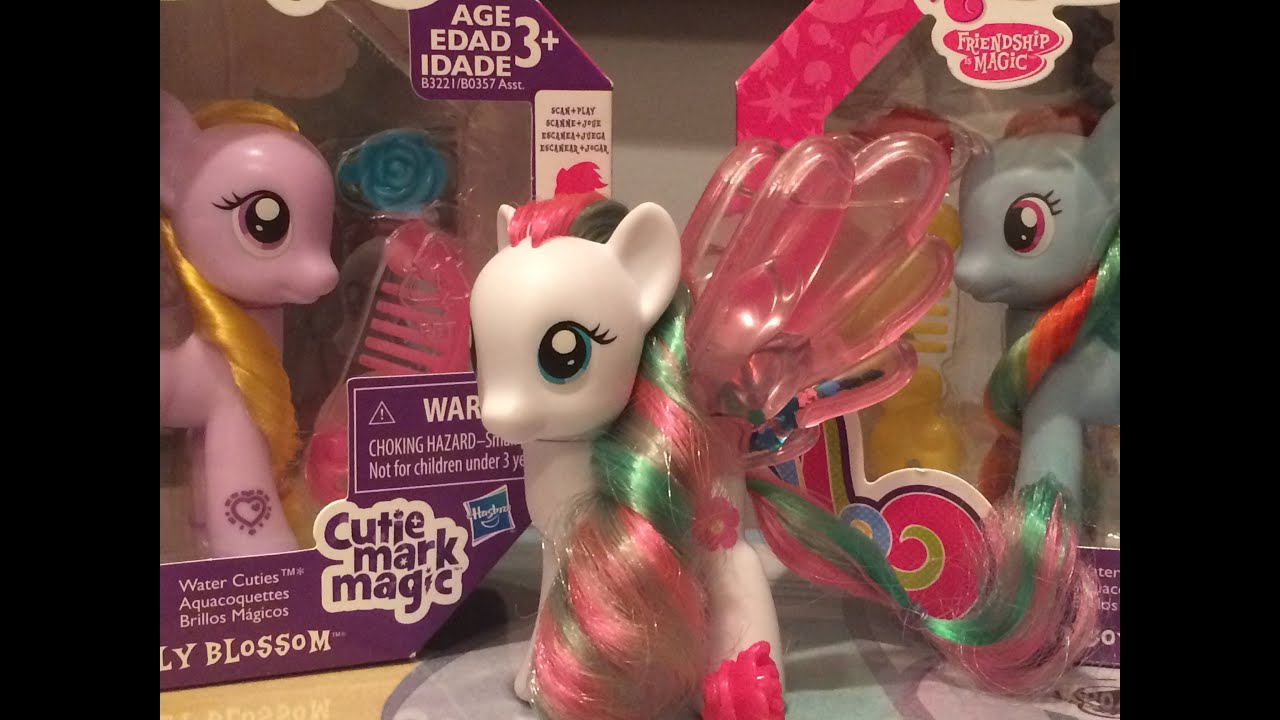 My Little Pony Water Cuties Review! YouTube