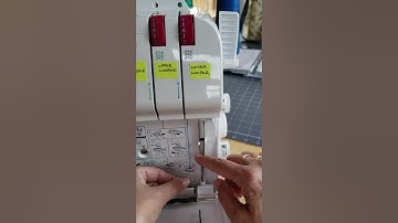 OVERLOCKER: Threading the Lower Looper by Sew With Mrs C.