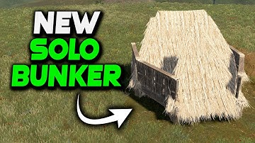 NEW SOLO BUNKER In Rust 2025 | Rust Building Tutorial