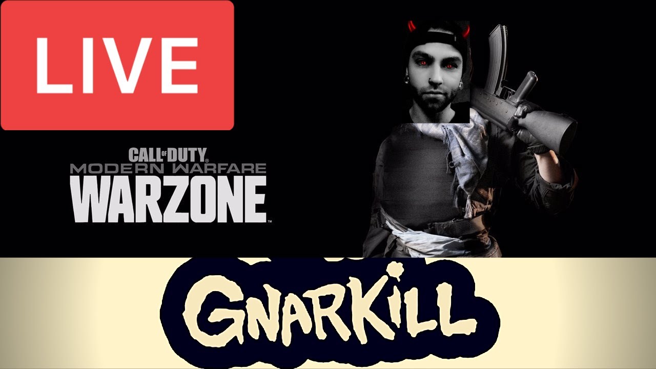 GnarKill Live Stream Call of Duty Warzone Solos!!!
