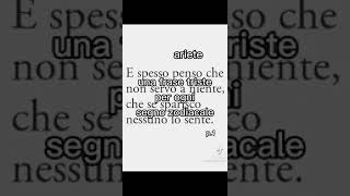 Frasi tristi dei segni pt.1