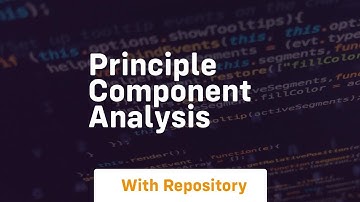 principle component analysis