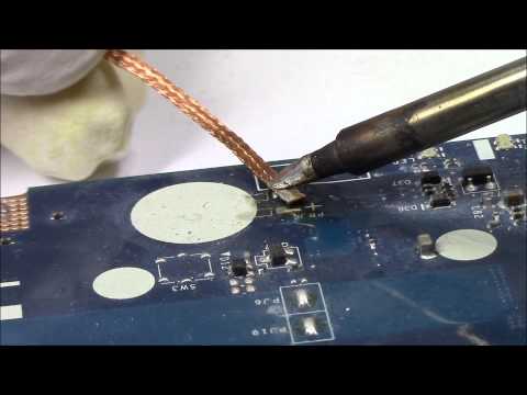 Laptop RTC Battery Replacement | Soldering