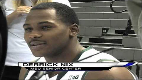 Derrick Nix proving himself to Tom Izzo, named team captain